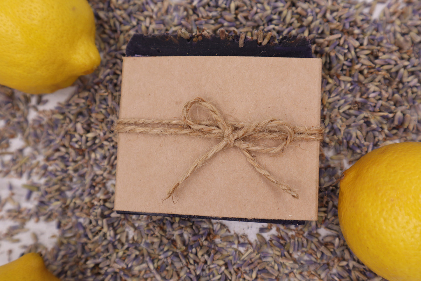 Lemon and Lavender Glitter Bar