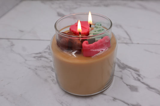 Cozy Shimmer Holiday Candle